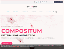 Tablet Screenshot of bellestic.com